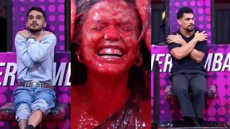 Tombaram! Sincerão faz brothers se encherem de slime e causa brigas no quintal no BBB 25